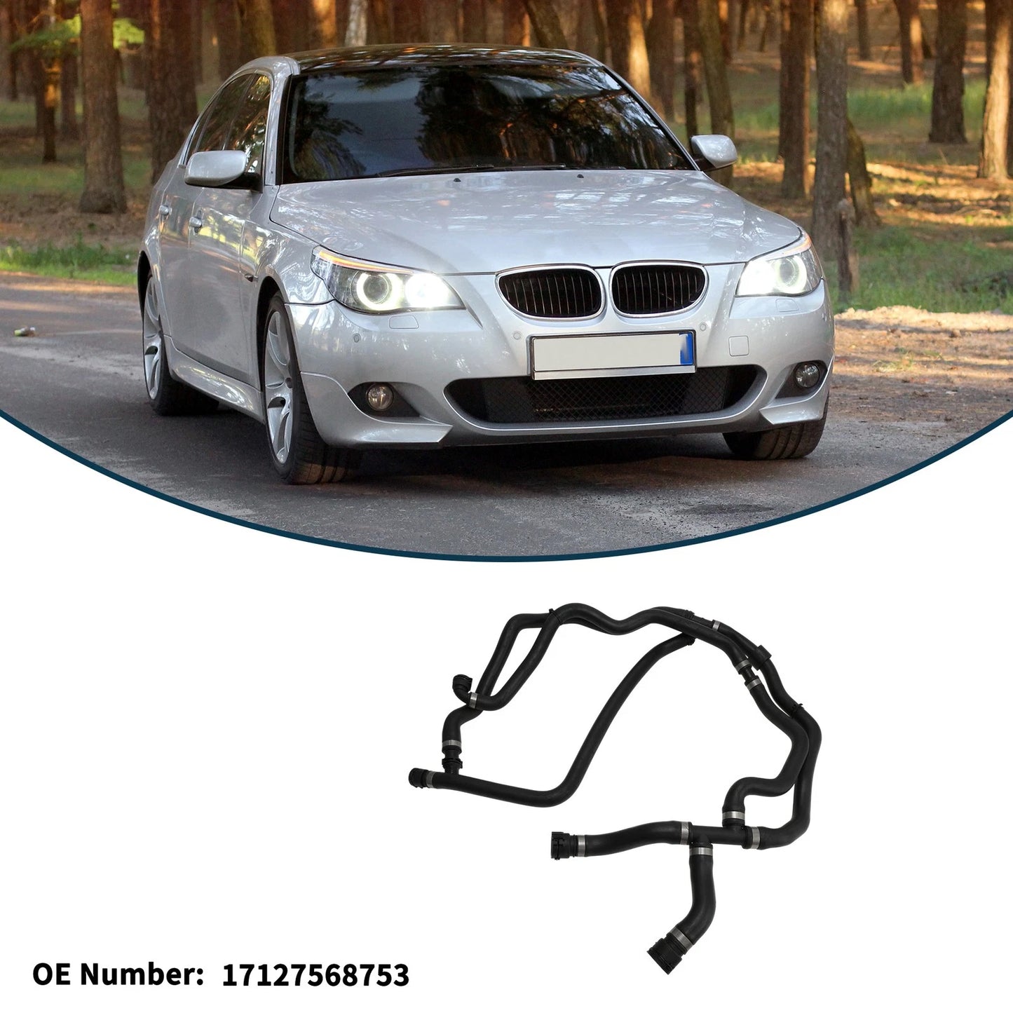 Heater Hose for BMW 5 Series (2009-2010) - Radiator Coolant Hose