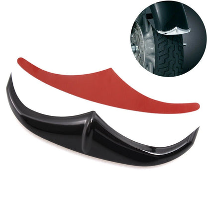 Black Front Fender Accent Trim for Harley Davidson