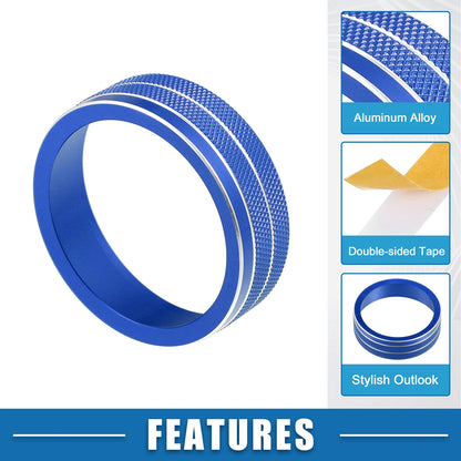 4WD Knob Cover Trim for Jeep Cherokee, Compass (2014-2021) Blue
