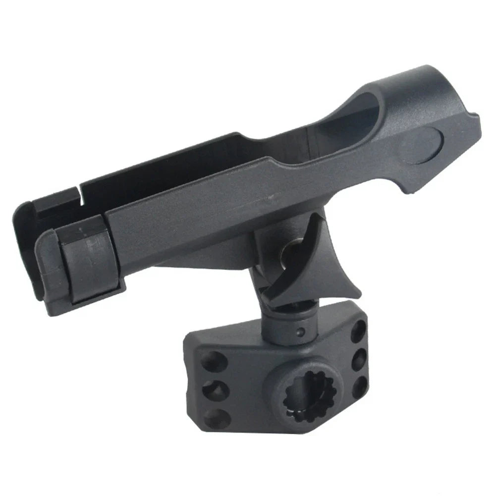 ABS Fishing Rod Holder with Adjustable Side Rail Mount for Kayak/Boat