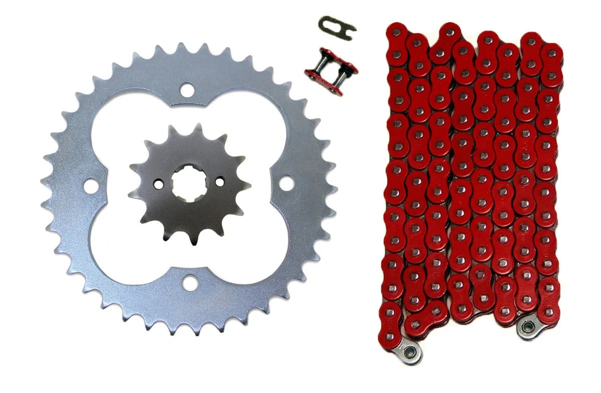 520x86 / O-Ring Chain / 13/38 Sprockets for Honda TRX250X (2001–2003)