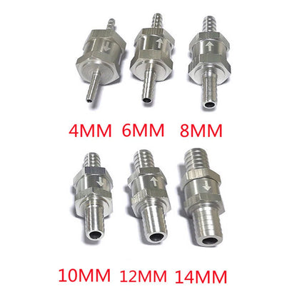 8mm One Way Check Valve Non Return for Gas Diesel Fuel