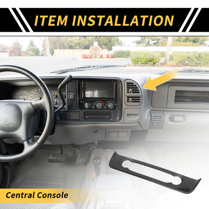 Carbon Fiber Navigation Adjustment Button Panel for Ford Maverick (22-24)