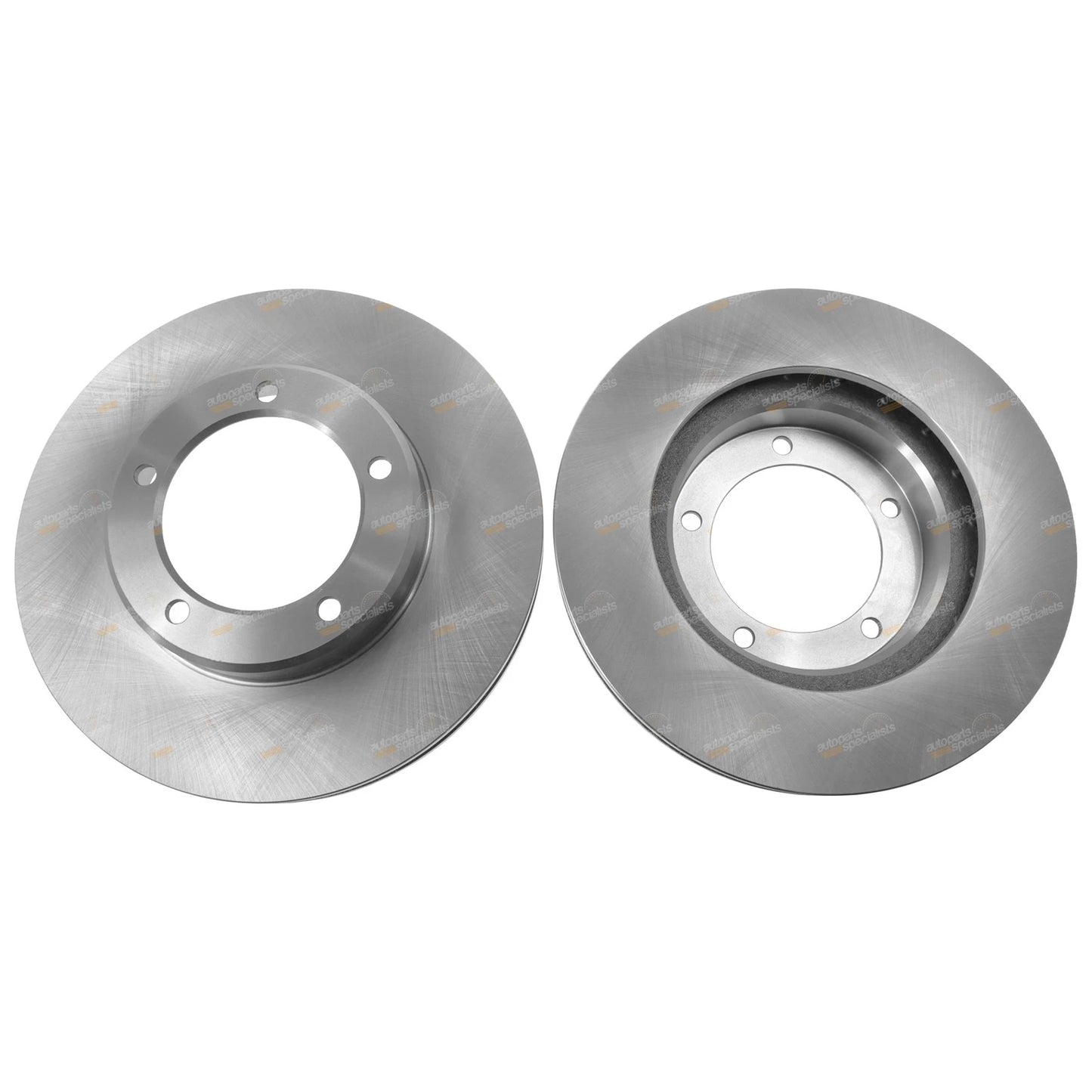 2 x Front Disc Rotors for Toyota Landcruiser FZJ105 HZJ105 (1998–2007)
