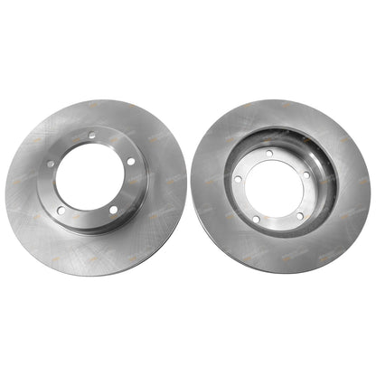 2 x Front Disc Rotors for Toyota Landcruiser FZJ105 HZJ105 (1998–2007)