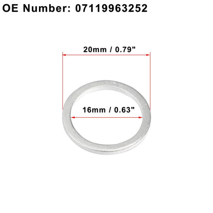 15 x Oil Drain Screw Gasket M16 Crush Washers for BMW M3 (1999)