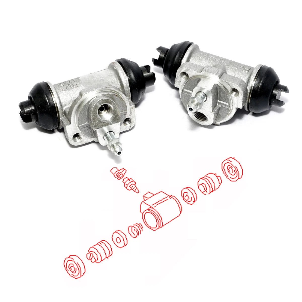 11/16 Rear Wheel Brake Cylinder for Nissan Pulsar Liberta Villa 1982-1986