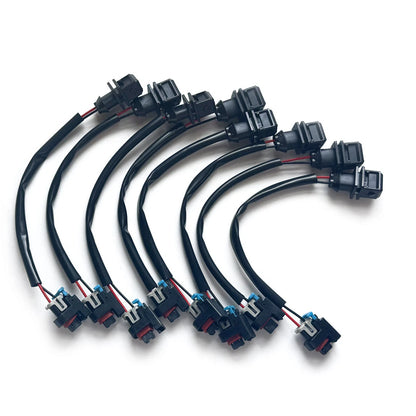 Fuel Injector Connector Adapter Set for Jetronic EV1, Mini Delphi Multec