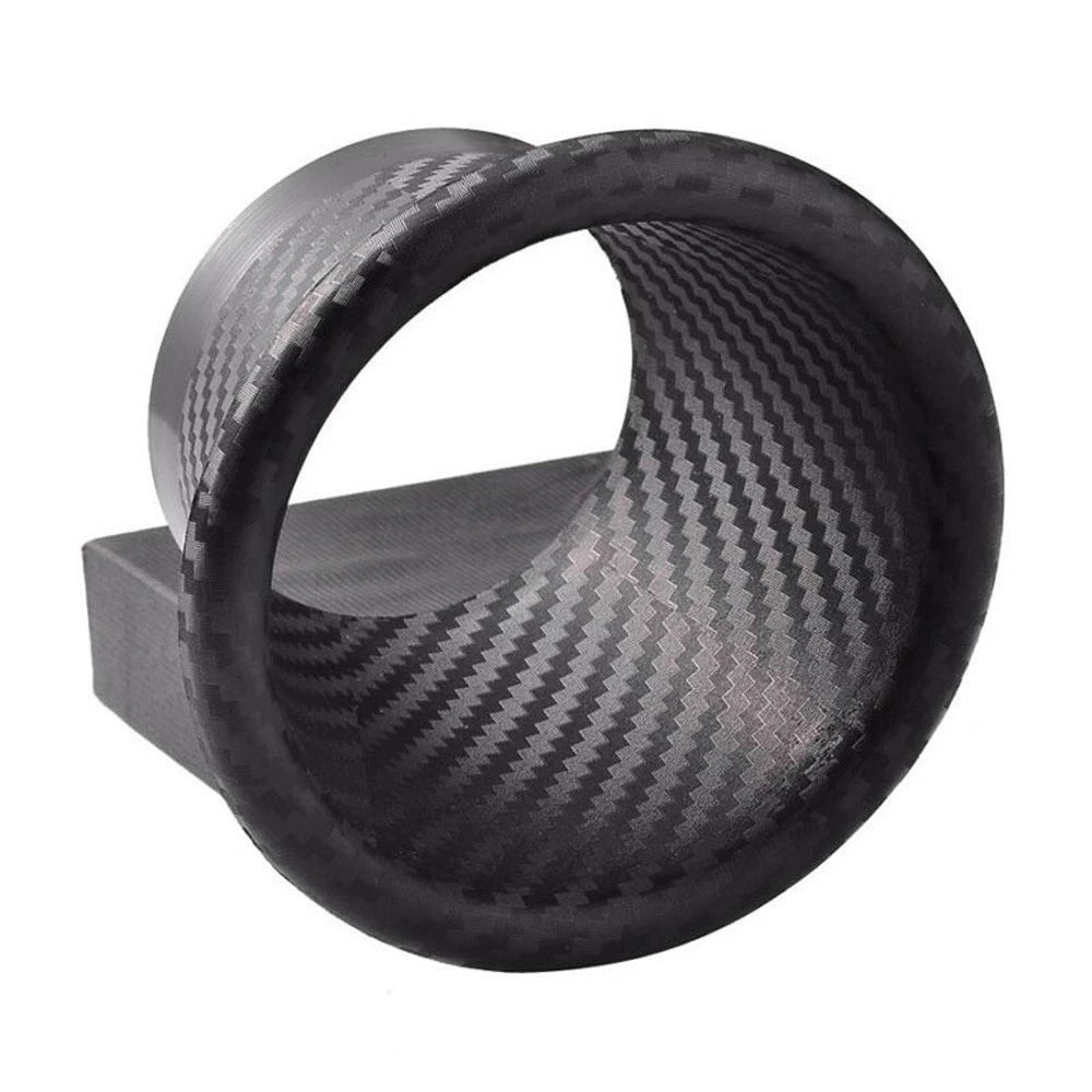 1 Set ABS Black Car Front Bumper Carbon Fiber for TURBO