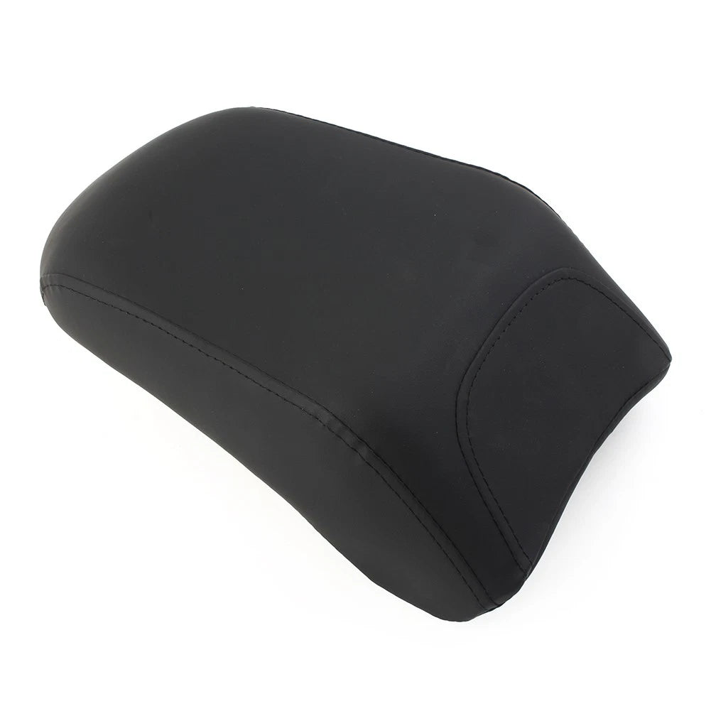 Rear Passenger Seat Leather Back Pad for Harley FLSTF Fatboy (2008-2014)