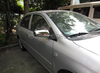 Chrome Side Mirror Cover Trim for Toyota Corolla 2009-2013 (2 x Mirrors)