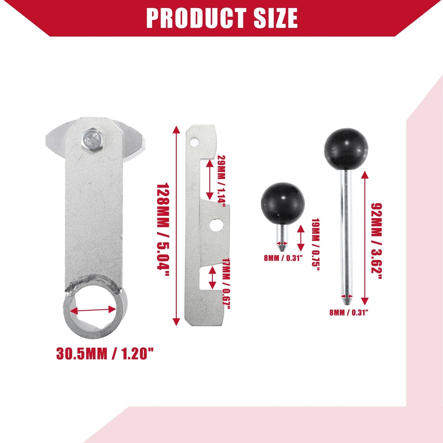 Set Camshaft Alignment Tool for Porsche Boxster 2.7L (2002-2008)