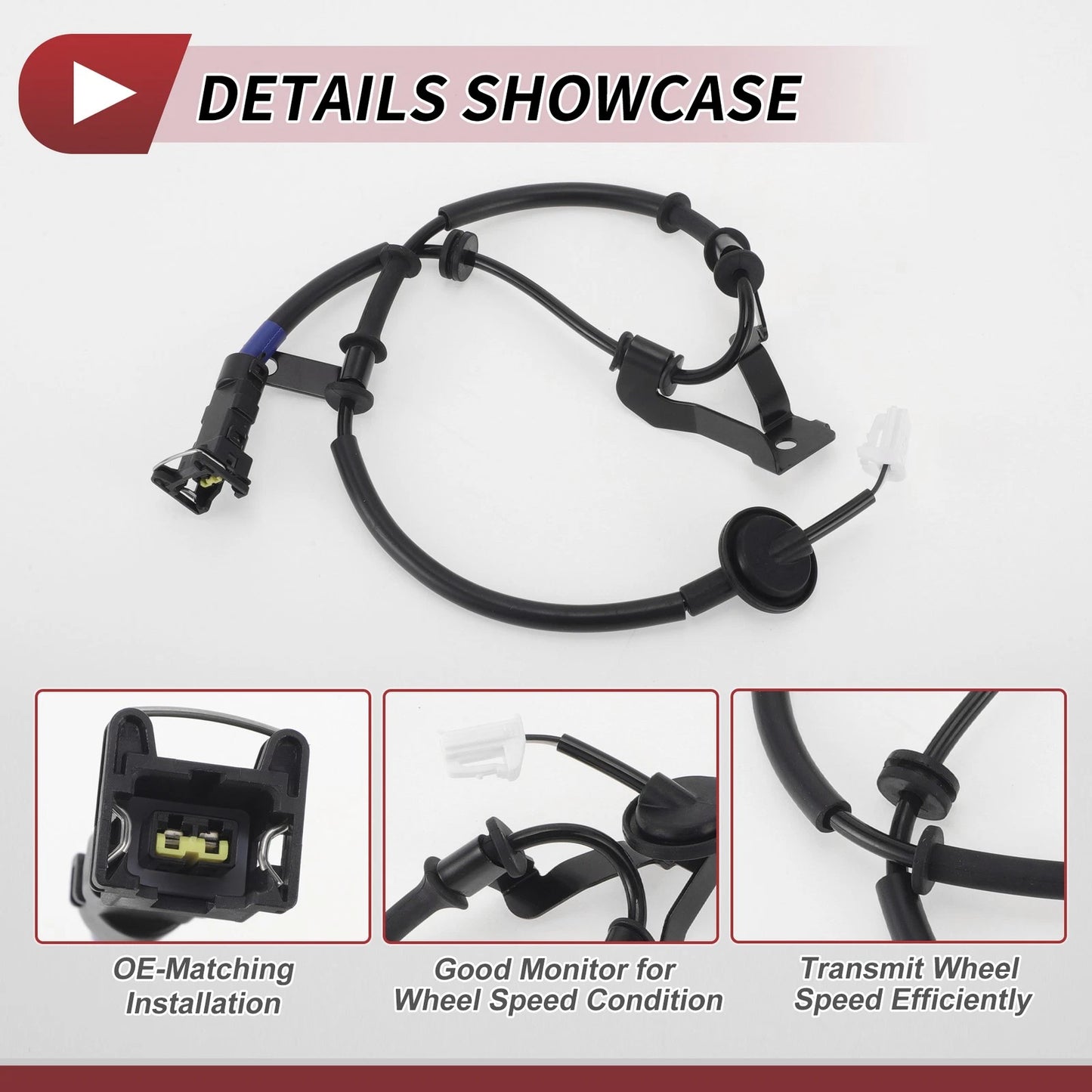ABS Wheel Speed Sensor for Kia Rio5 L4 1.6L (2006-2011)