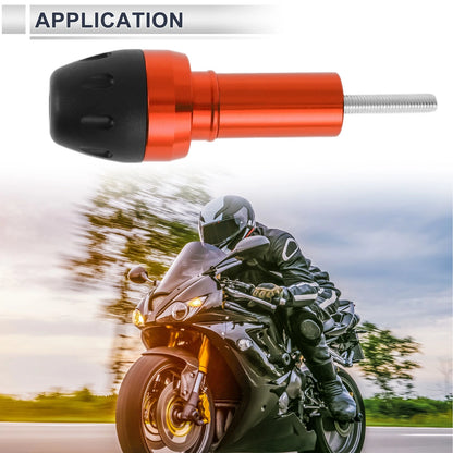 10mm Aluminum Alloy Plastic Slider Frame Bolt 1 Set for Motorcycle