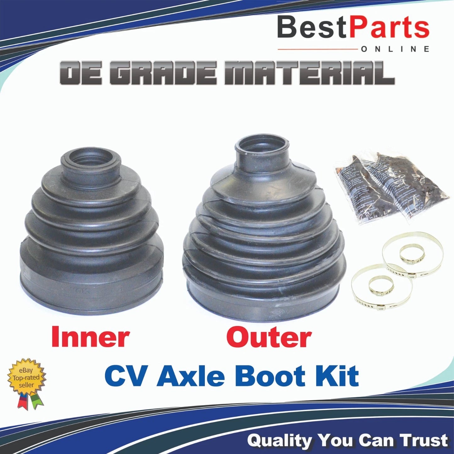 CV Axle Boot Kit / 4WD Inner & Outer / Acura MDX (2003–2009)