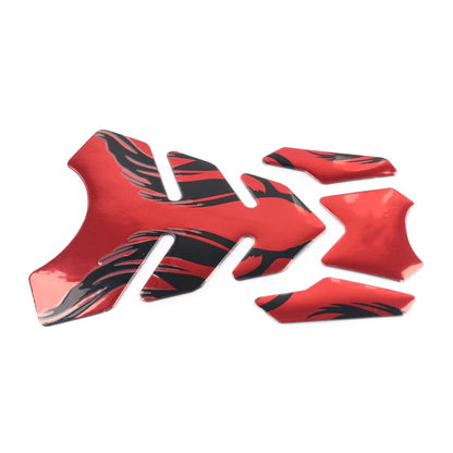 Red Fuel Gas Tank Pad Decals for Kawasaki Ninja 250 300 400 ZX10R Honda