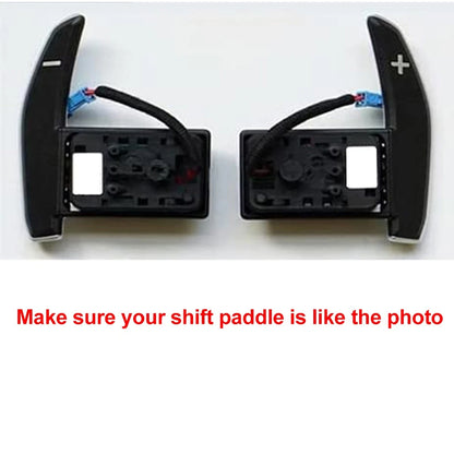 Blue Steering Wheel Shifter Paddle Extensions for BMW M2 M3 M4 M5 M6 X5M X6M