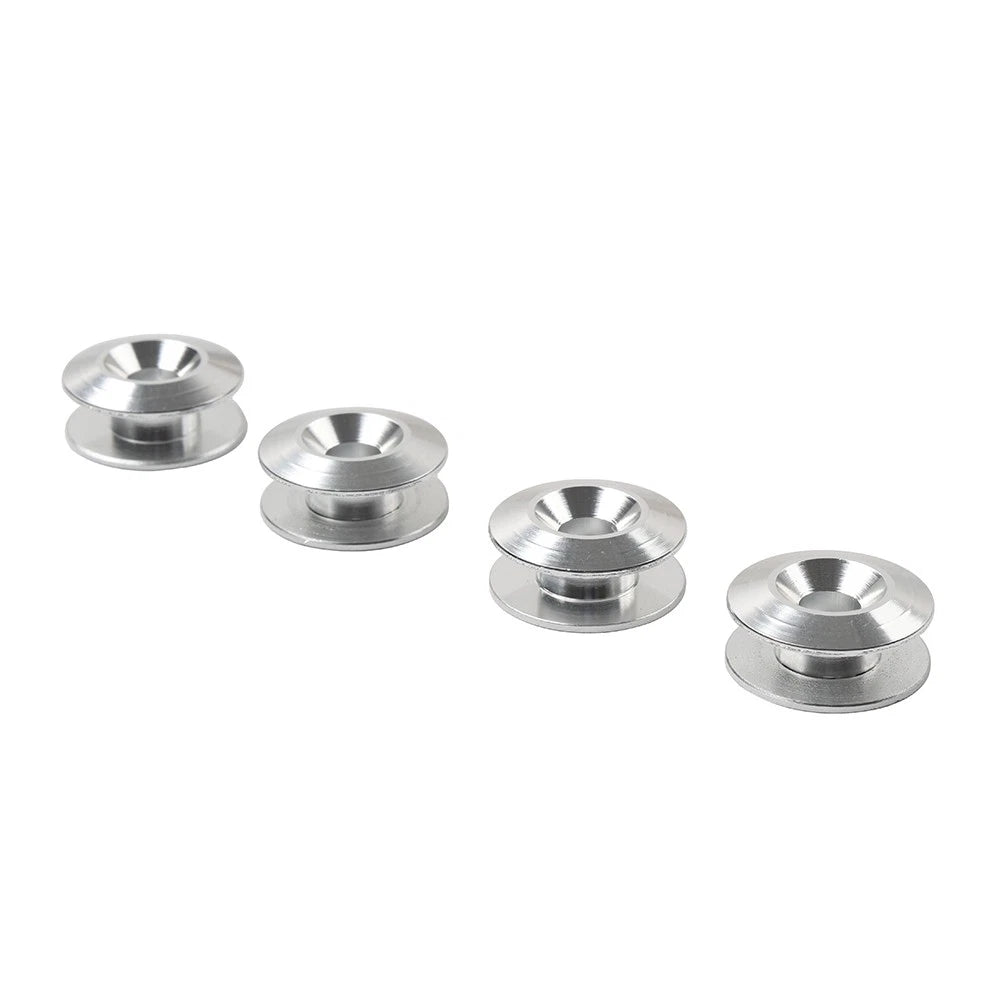 Quick Release Band Fastener Clips for Front Rear Trunk Hatch Lid - Inc 2 x