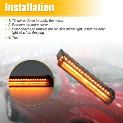 Amber Turn Signal Lights for Ford F-150, Lincoln (2004-2008)  Lights