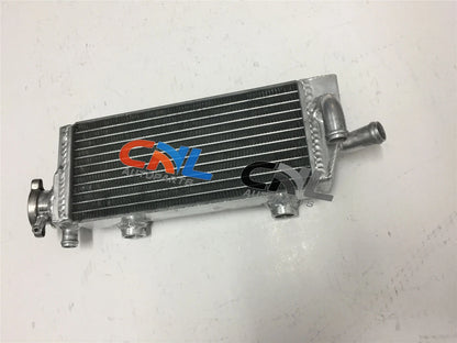 12" Aluminum Radiator & Orange Hose for KTM 125/200/250/300 SX/EXC (2008-2013)