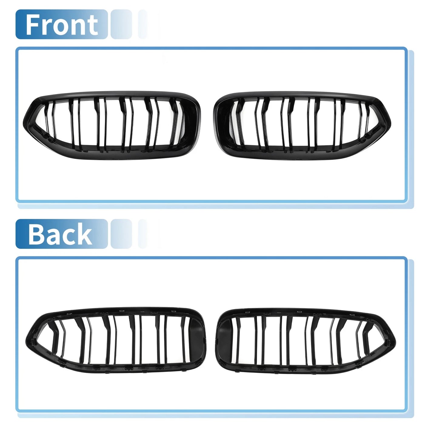 Front Upper Bumper Grille for BMW Z4 G29 (2018-2024)