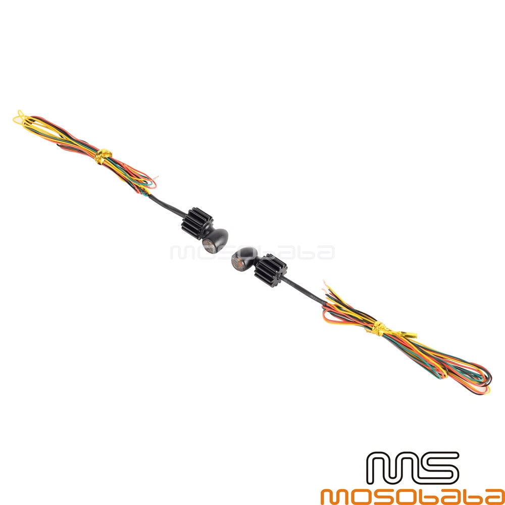 Super Mini Rear LED Turn Signals for Harley, Honda, Yamaha, Suzuki, Kawasaki