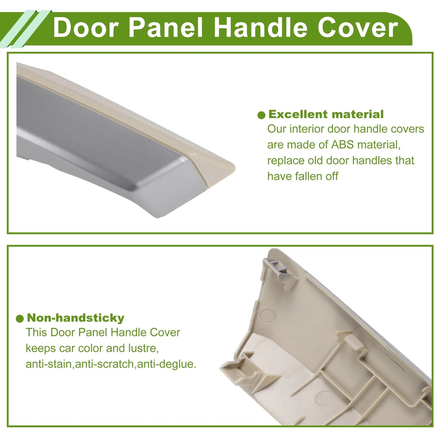 Door Panel Handle Pull Trim Cover for Toyota Corolla (2014-2019)