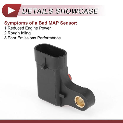 MAP Sensor Manifold Absolute Pressure for CHEVROLET Optra (2003-2007)