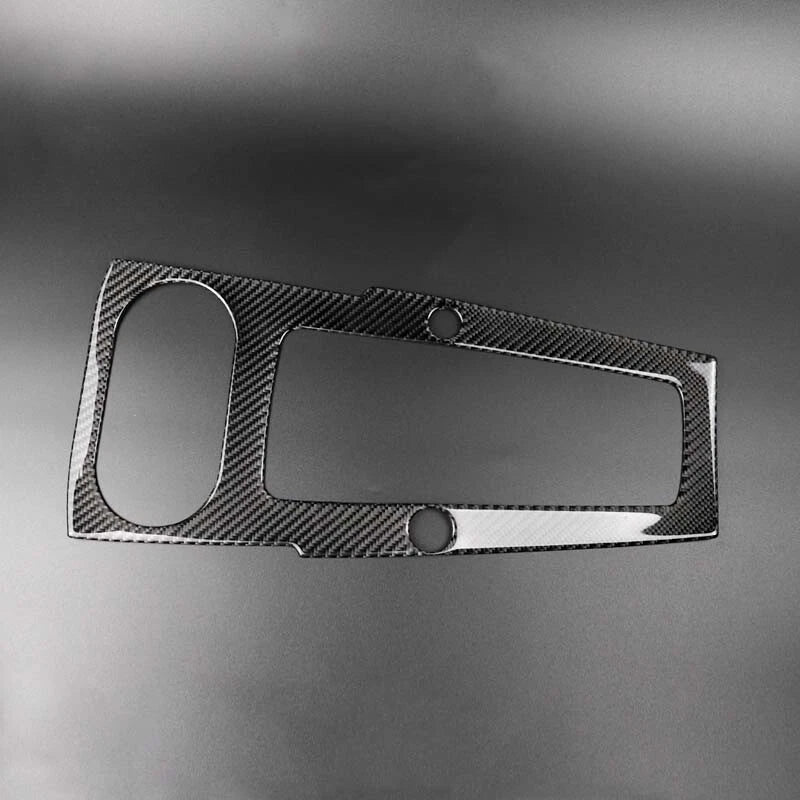 Real Carbon Fiber Center Console Gear Shift Cover Trim Fit For Audi A3 2014-2018