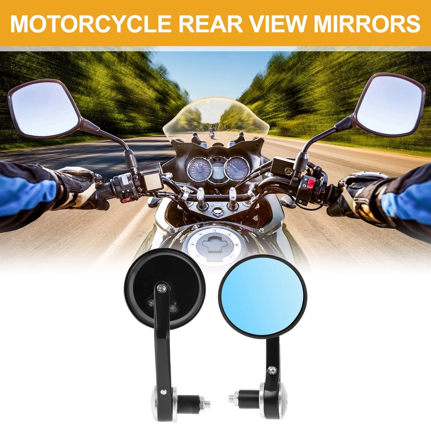 Rear View Mirror Side for M8 Motorcycle