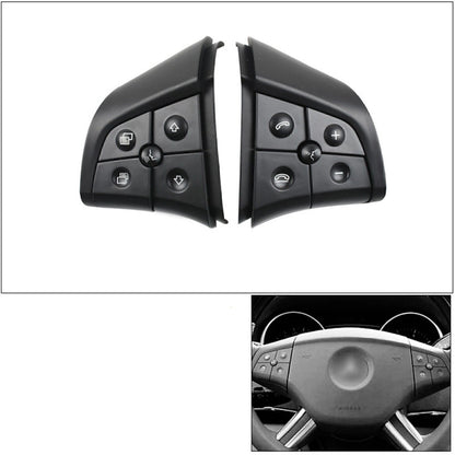 Steering Wheel Switch Button 5 Key for Benz ML GL-Class (2006-2009) Gray