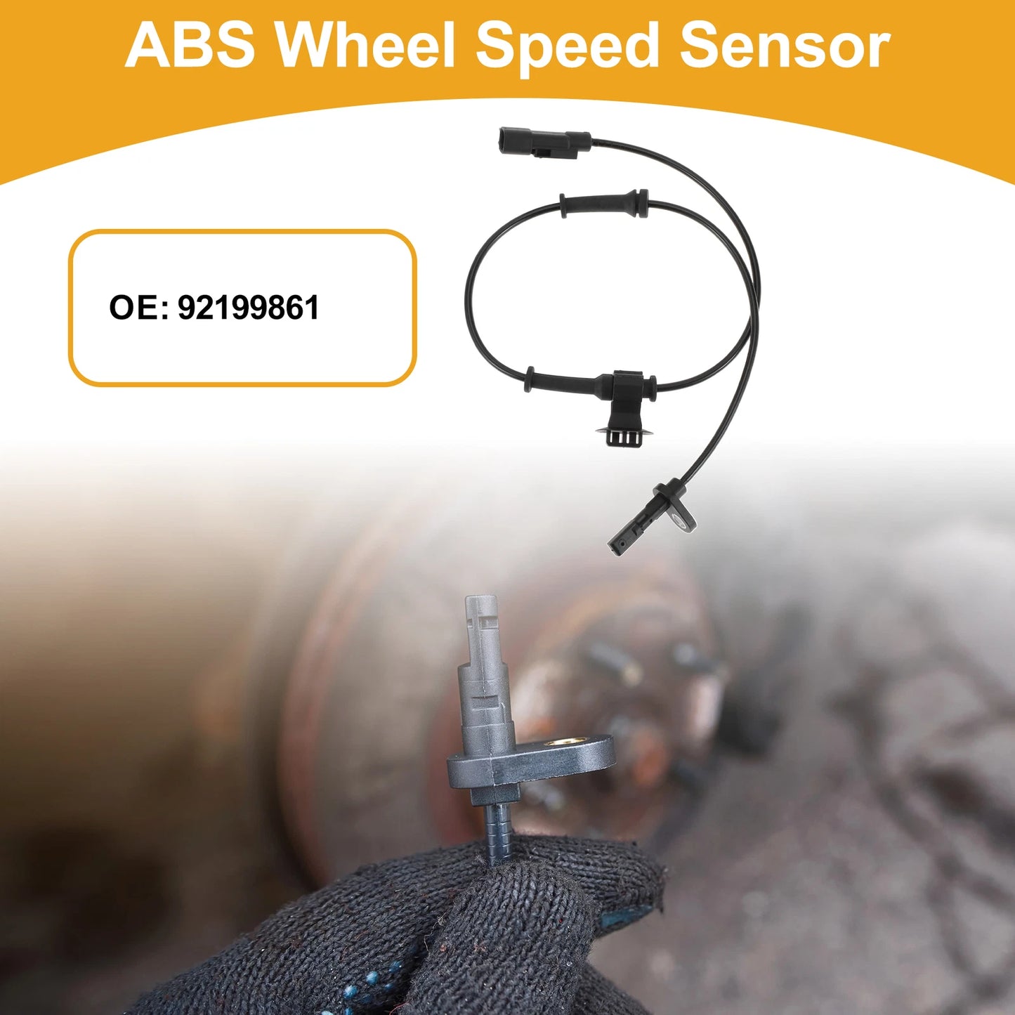 ABS Wheel Speed Sensor for Chevrolet Camaro Front
