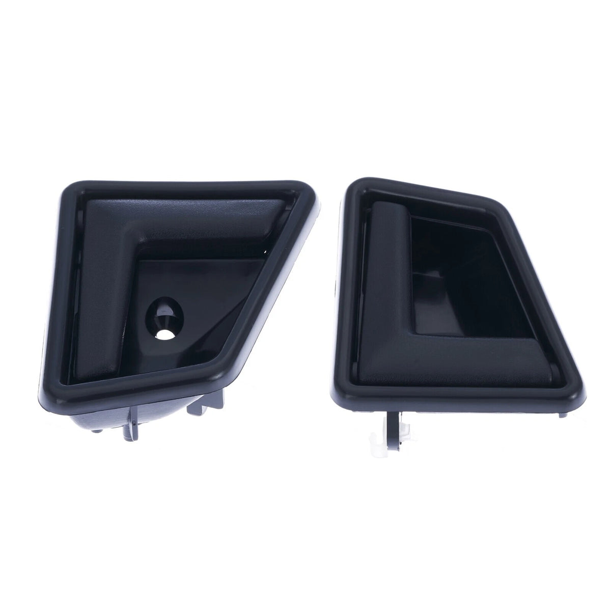 Door Handle Inner Set of 2 for Suzuki Vitara (1998) Black Front & Rear