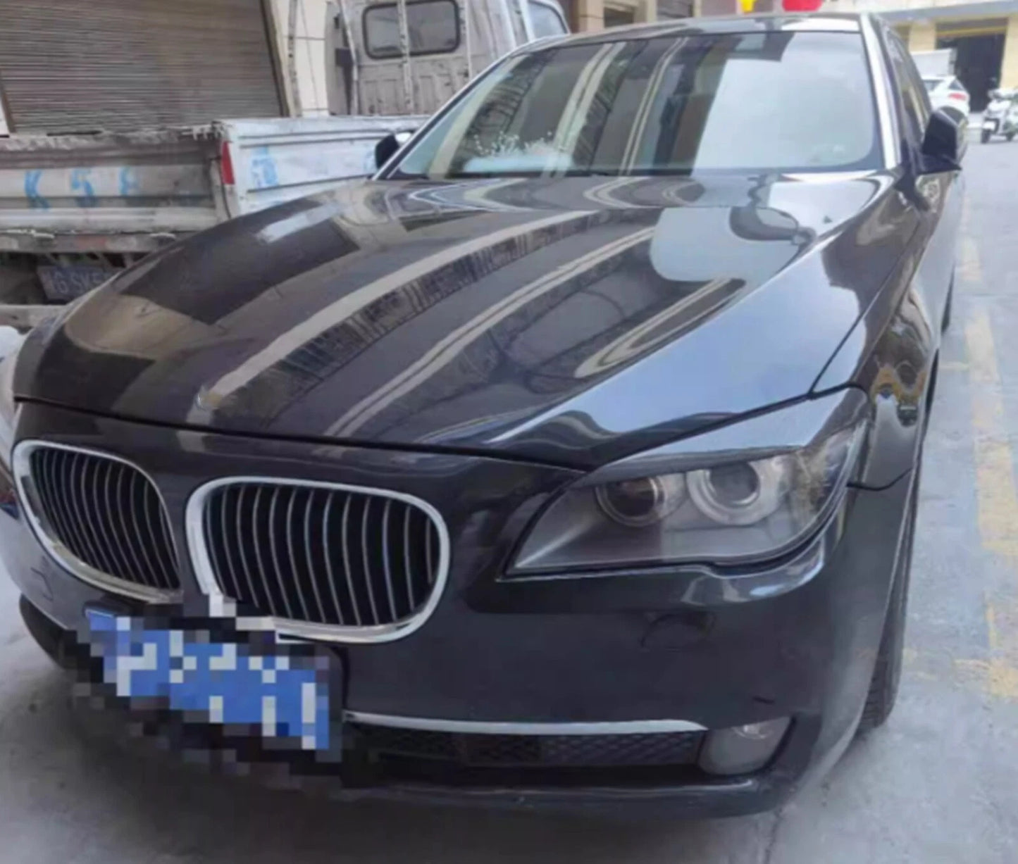 Headlight Eyelid Covers for BMW 7 Series F01 F02 F03 F04 (2008-2015)