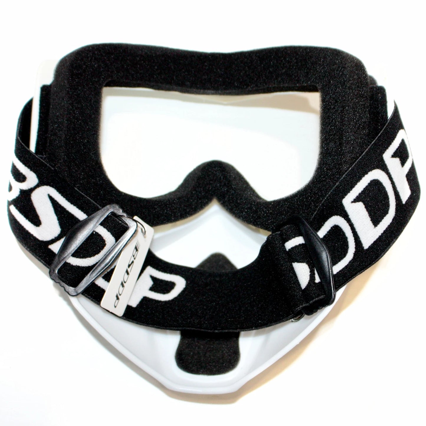 White Full Face Paintball Airsoft Mask Goggle for Motorcycle