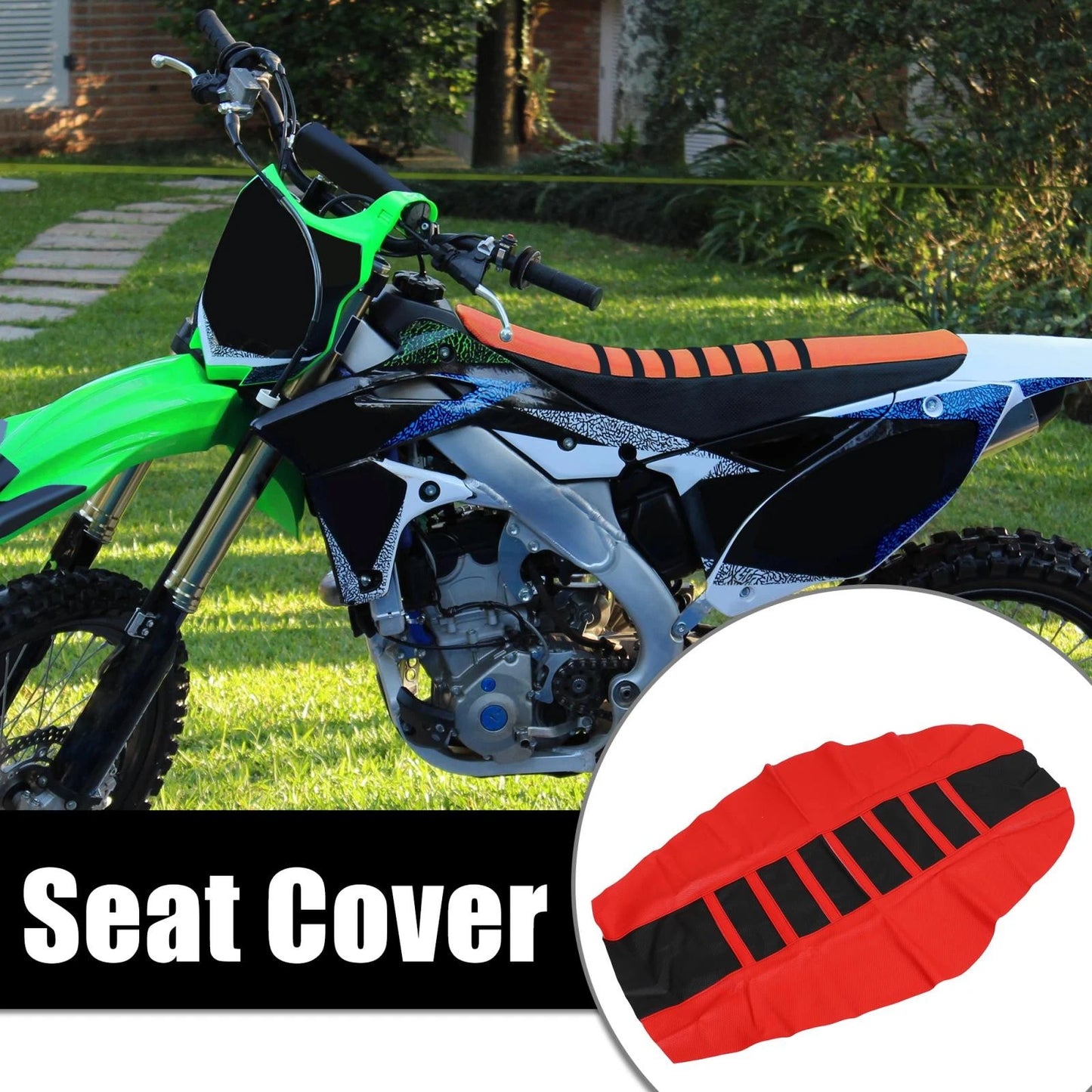 Seat Cover / Soft Anti Slip / Seat Cover for Universal Motorcycle Dirt Bike