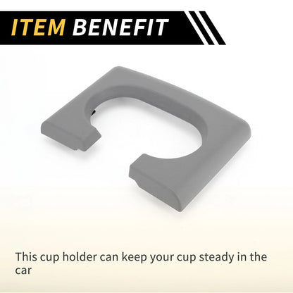 Cup Holder Replacement Pad for Ford F-150 (2004-2014) Gray