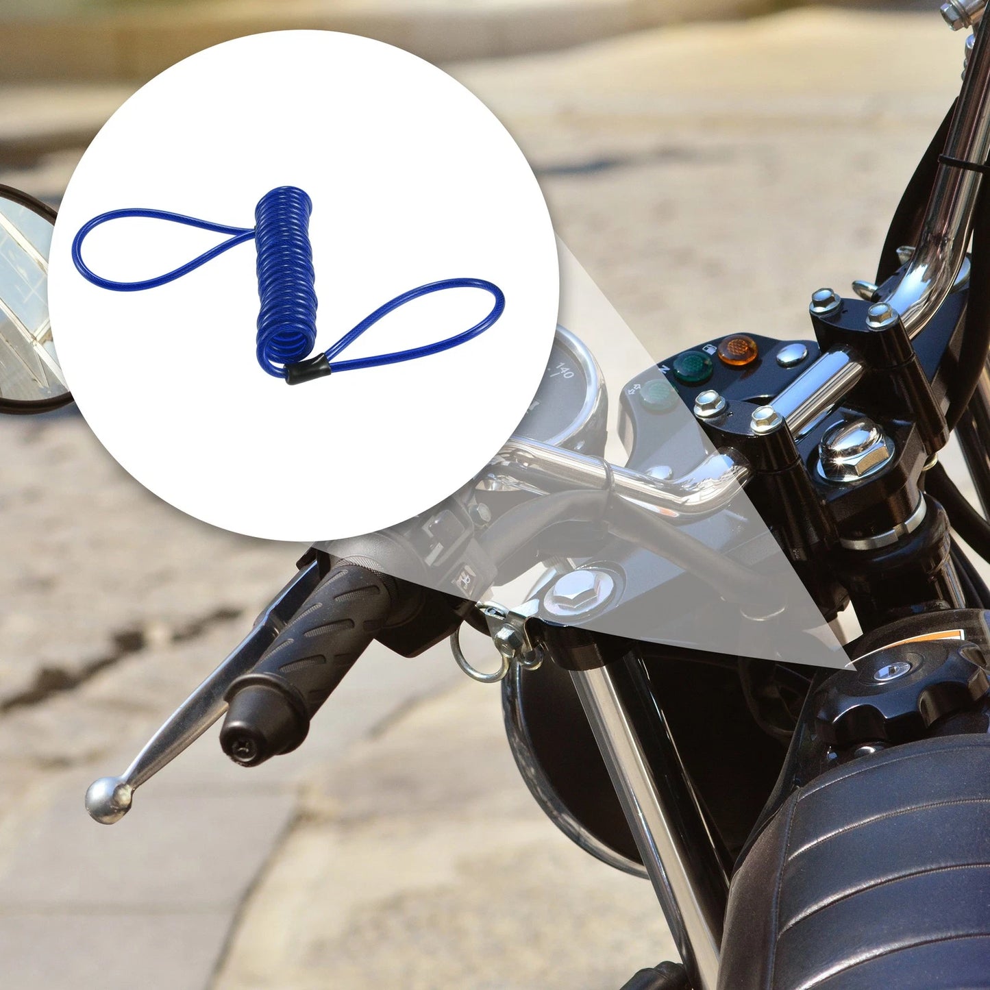 Disc Lock Cable for Motorcycle Wheel Anti-theft