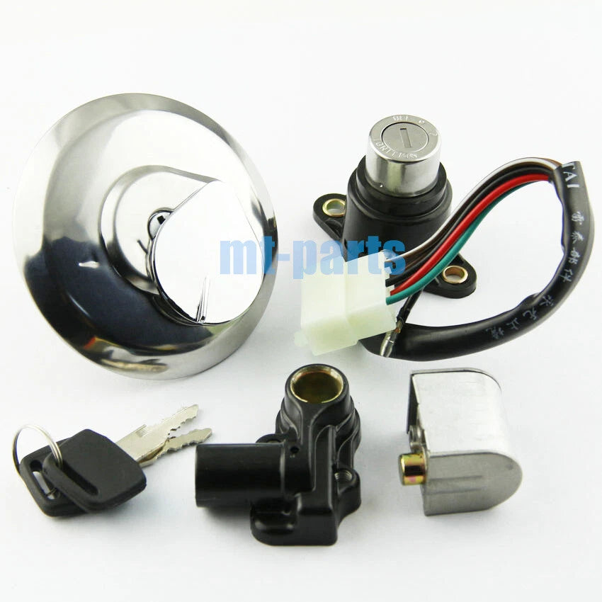 New Fuel Gas Cap & Ignition Key Switch for Honda CBT125 (2004-2009)