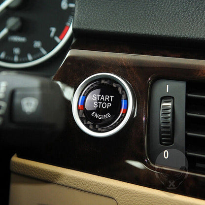 Engine Start Stop Button Cover + Ring for BMW E90 E92 E93 (2009-2012)