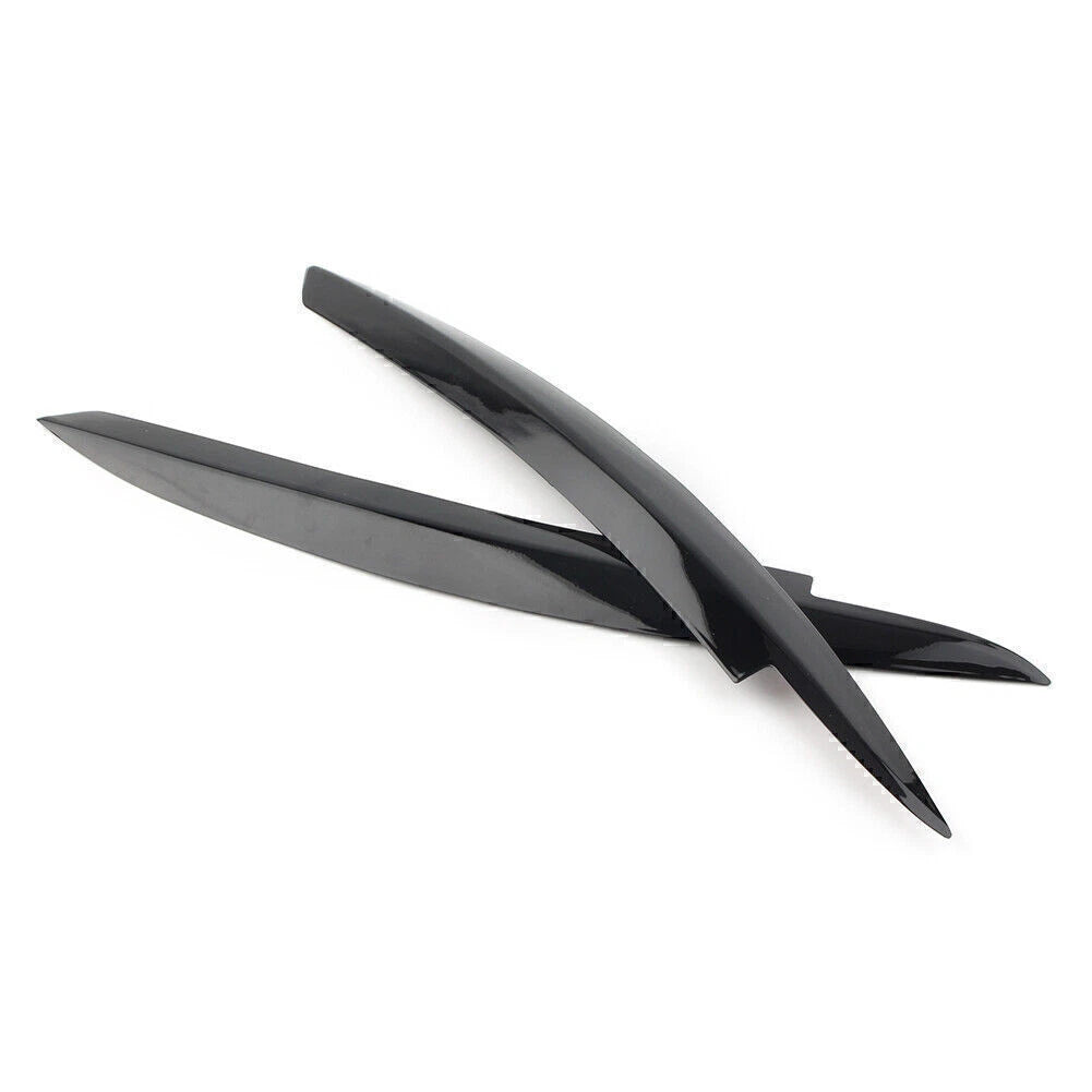 Black Headlight Eyelid Covers for VW Golf VI MK6 2008-2013 (2008-2013)