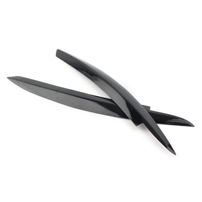 Black Headlight Eyelid Covers for VW Golf VI MK6 2008-2013 (2008-2013)