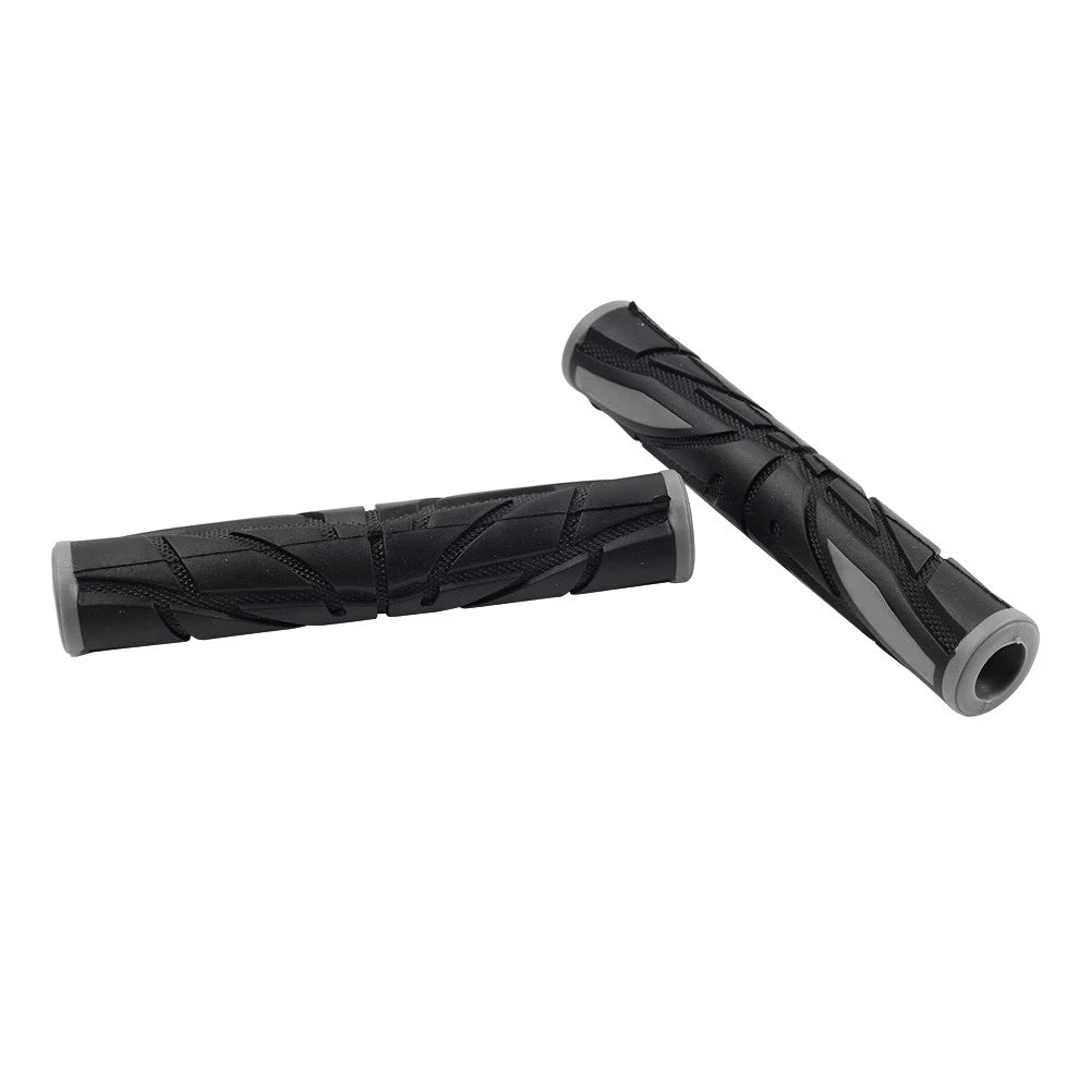 Gray Universal Motorcycle Brake Clutch Lever Grip Rubber Sleeve Cover