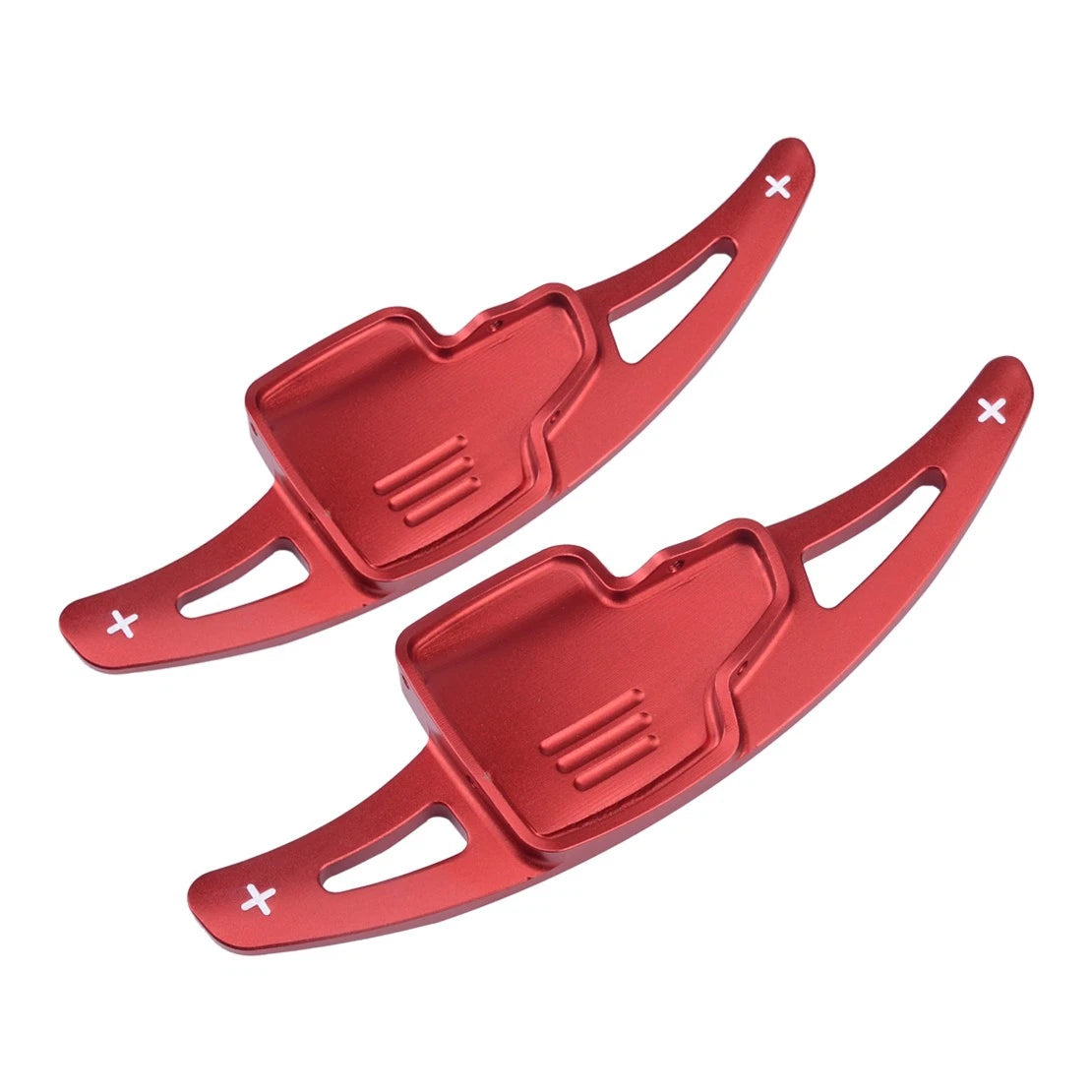 Alum Red Steering Wheel Paddle Shifters for Ford Kuga (2016-2019)