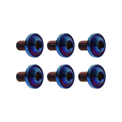 6 x M6x15mm Alloy Torx Head Screws for Bike Motorcycle