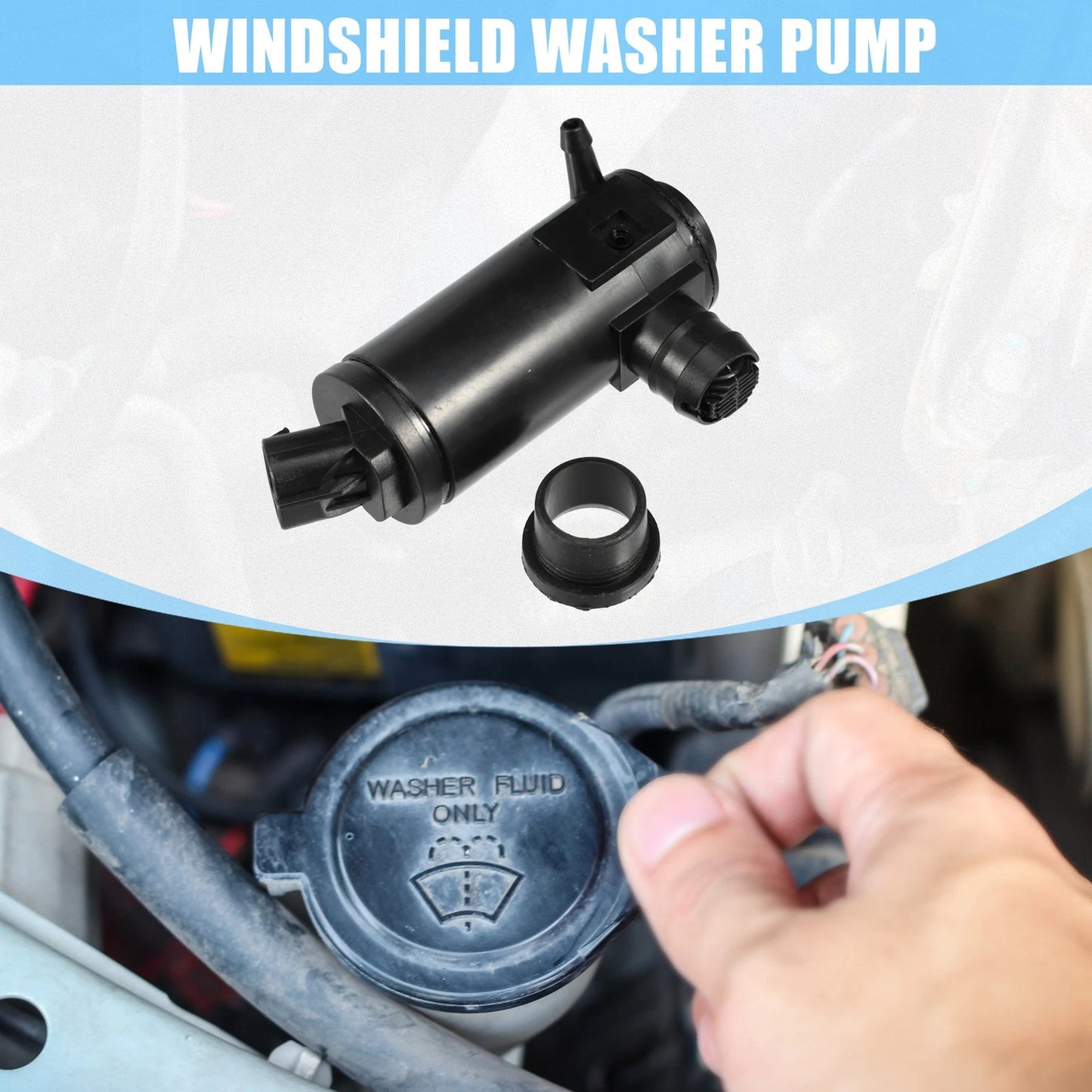 Windshield Washer Pump for Honda Civic 1.5L L4 (2016-2020)