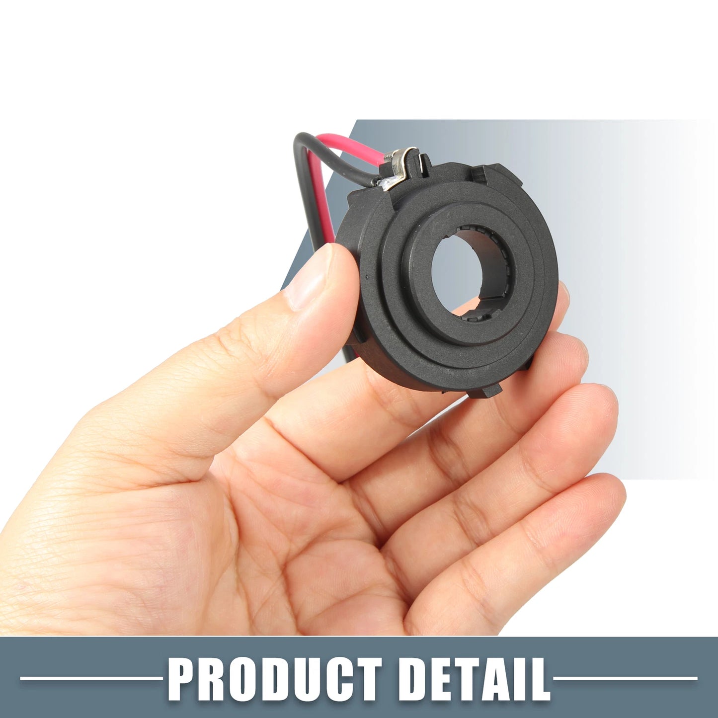 H7 LED Headlight Bulb Holder Adapter Socket for VW Golf 6/7 (2012-2020) - 2x