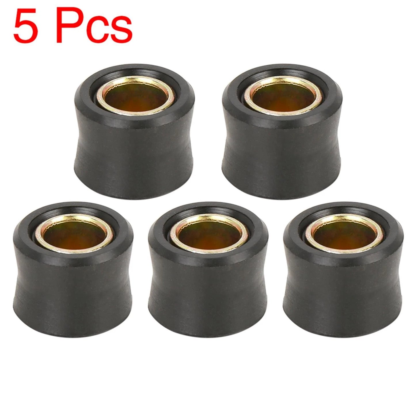 5pcs / 12mm / Rear Shock Absorber Cushion Rubber Ring Bushing for Motorbike