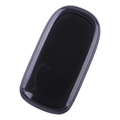 Black Clear Key Cover Case for Jeep Grand Cherokee Renegade (2015-2023)