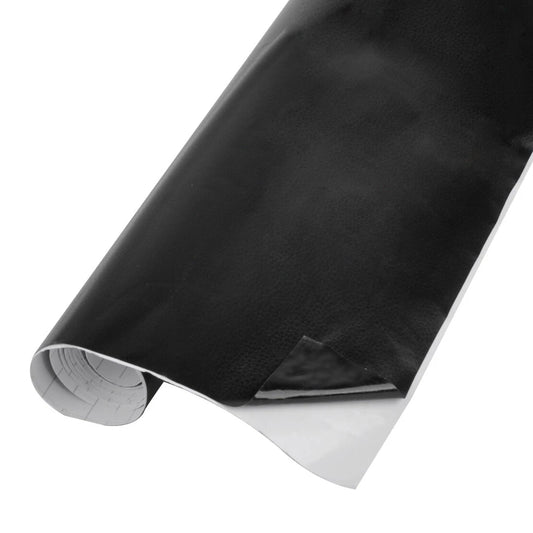 150cm x 50cm Black Imitation Leather Car Interior Wrap Film Sticker